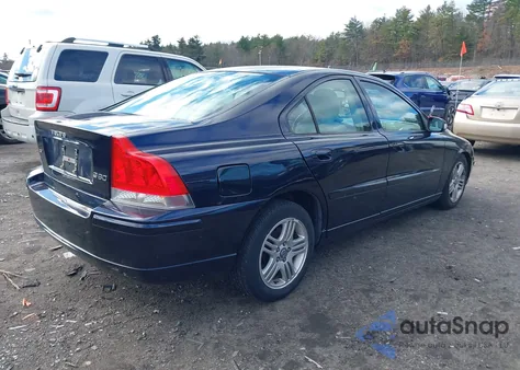 2008 Volvo S60 2.5T z USA, uszkodzony, nr VIN YV1RS592982694569